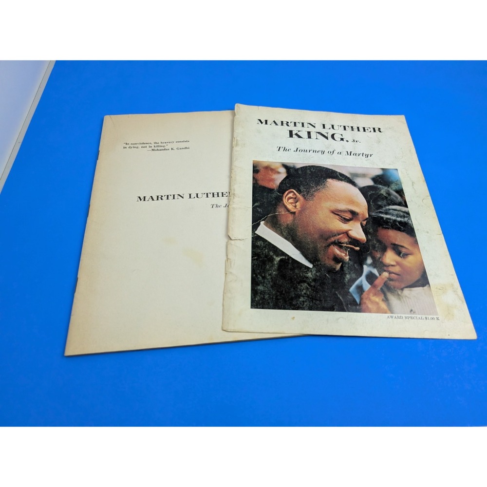 Martin Luther King Jr. The Journey of a Martyr, 1968 Special Tribute Magazine